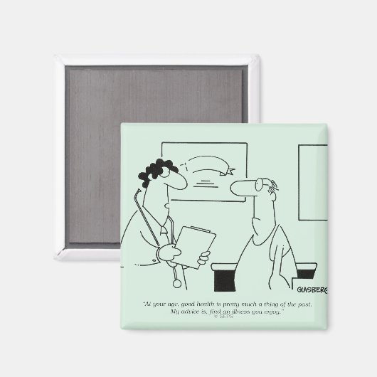 Ältere werden magnet (Vorderseite/Rückseite)