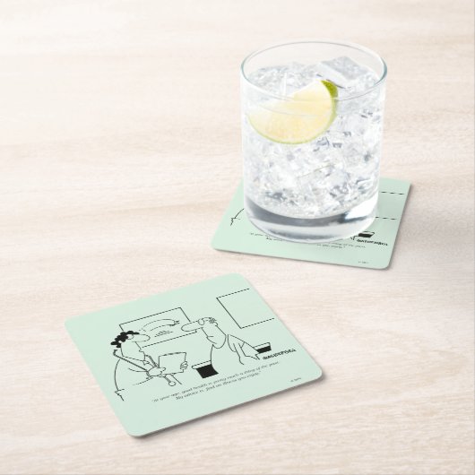 Ältere werden rechteckiger pappuntersetzer (Vor Ort)