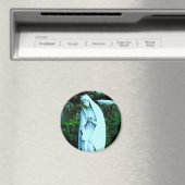 Altered Blue Jungfrau Mary Magnet (In Situ (Geschirrspüler))