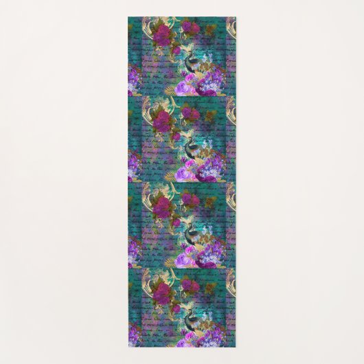 Altered Peacock Yogamatte (Vorderseite)