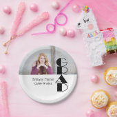 Älterer Absolvent Pappteller (Party)