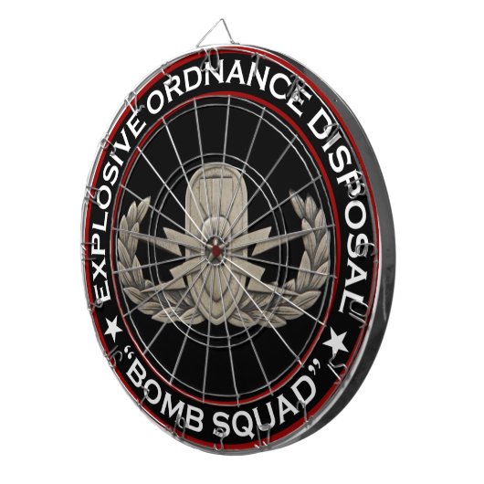 Älterer "Bombengeschwader " EOD Dartscheibe (Vorderseite rechts)