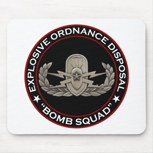 Älterer "Bombengeschwader " EOD Mousepad (Vorne)