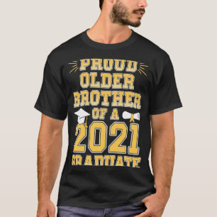 Älterer Bruder eines Graduate School Grad 2021 T-Shirt