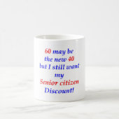Älterer Bürger 60 Kaffeetasse (Mittel)