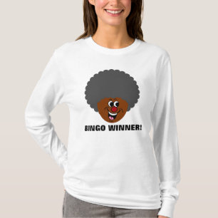 Älterer Bürger-Mitte-Bingo-NachtPreisträger T-Shirt