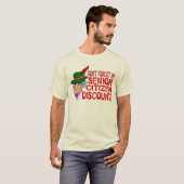 Älterer Bürger-Rabatt T-Shirt (Vorne ganz)
