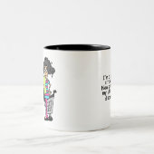 Älterer Bürger-Rabatt Zweifarbige Tasse (Mittel)