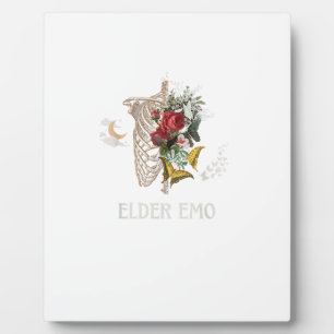 Älterer Emo Lustiger Goth Älterer Gothic Cottageco Fotoplatte