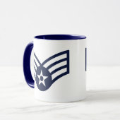 Älterer Flieger E-4 Tasse (Vorderseite Links)