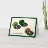 ÄLTERER GEBURTSTAG: HAT NOCH MARBLES KARTE (Vorderseite)