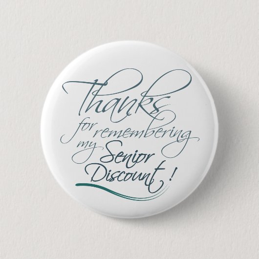 Älterer Rabatt-Knopf Button (Vorderseite)