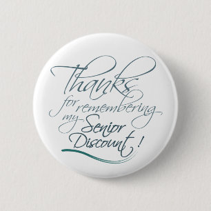 Älterer Rabatt-Knopf Button