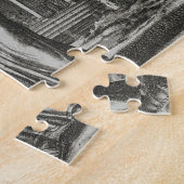 Älterer ziviler Bediensteter, der Steuern, Puzzle (Seite)