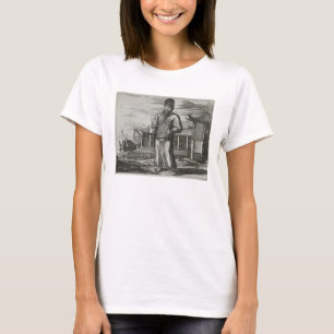 Älterer ziviler Bediensteter, der Steuern, T-Shirt