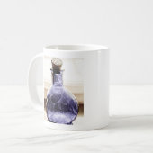 Älteres Foto Blaue Flasche Kaffeetasse (Vorderseite Links)