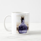 Älteres Foto Blaue Flasche Kaffeetasse (Links)
