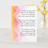 Älteres Gedicht Karte (Gelbe Blume)