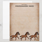 Älteres Harry Horse Lined-Blatt (Vorne/Hinten)