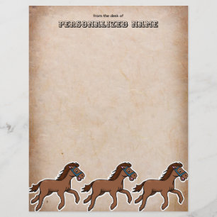 Älteres Harry Horse, unausgekleidetes Blatt