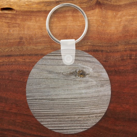 Älteres Holz Schlüsselanhänger (Vorderseite)