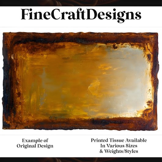 Älteres korrodiertes industrielles Rostmetall H7-D Seidenpapier