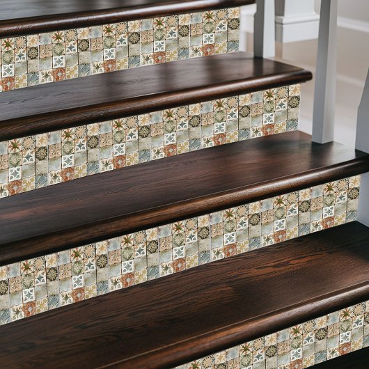 Älteres marokkanisches Patchwork - Vintages Multi- Fliese