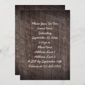 Älteres Party Einladung (Vorne/Hinten)