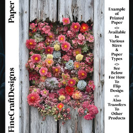 Älteres rustikales Holz mit Blume CL4-Schleifpapie