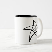 Älteres Zeichen Zweifarbige Tasse (VorderseiteRechts)