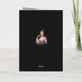 Alterierte junge Marie Antoinette französischer Sp Karte (Rückseite)