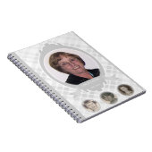 Altern-Foto-Denkmalmitteilungen Notizblock (Rechte Seite)