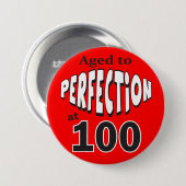 Altern Sie zur Perfektion bei 100% pipe% 100. Button (Vorne & Hinten)