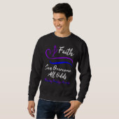 Alternating HemiplegiaAwareness Support Christian Sweatshirt (Vorne ganz)