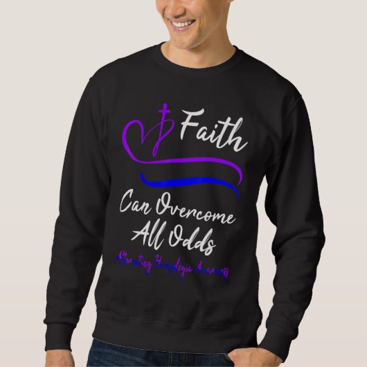 Alternating HemiplegiaAwareness Support Christian Sweatshirt (Vorderseite)