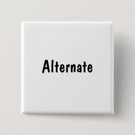 Alternativ Button (Vorderseite)