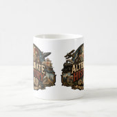 Alternativ-Geschichtsliteratur Kaffeetasse (Mittel)