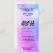 Alternative Abschluss Muticolor Metallic Effect (Rückseite)