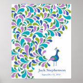 Alternative Baby Dusche Gästebuch (Vorne)