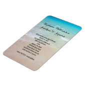 Alternative Beach Wedding Magnet (Linke Seite)