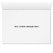 Alternative Cats Grußkarte (Innenansicht Horizontal (Unten))