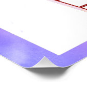 Alternative Design Gast Signature for Wedding Poster (Ecke)