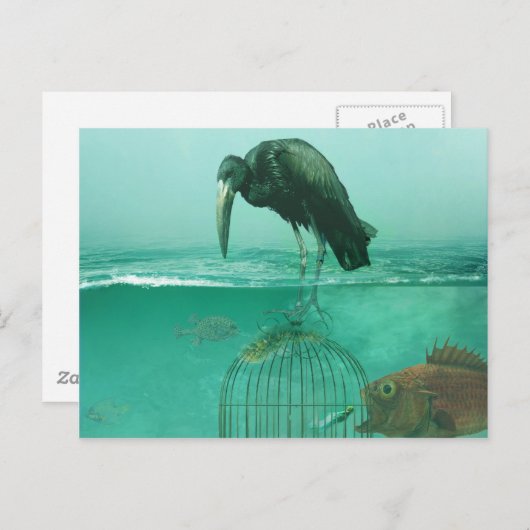 alternative Dimension Postkarte (Vorne/Hinten)