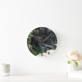 Alternative Energie - Power von Großmühlen Runde Wanduhr (Zuhause)