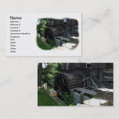 Alternative Energie - Power von Großmühlen Visitenkarte (Vorne/Hinten)