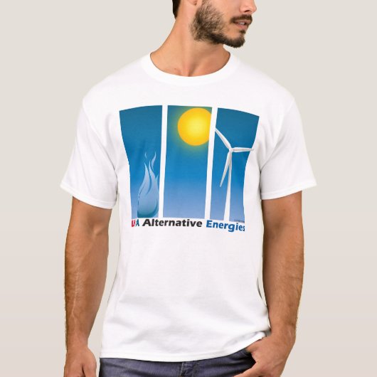 Alternative Energie USA T-Shirt (Vorderseite)