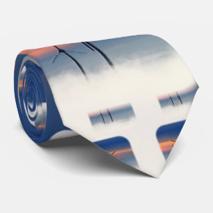 Alternative Energie - Wind-Power in den Wolken Krawatte