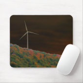 Alternative Energie-Windkraftanlage-Fall Mousepad (Mit Mouse)