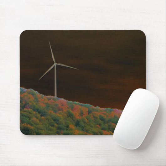Alternative Energie-Windkraftanlage-Fall Mousepad (Mit Mouse)