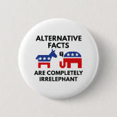 Alternative Fakten Button (Vorderseite)